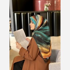 خرید اینترنتی قیمت روسری نخی قواره 140 سی تو کد x308