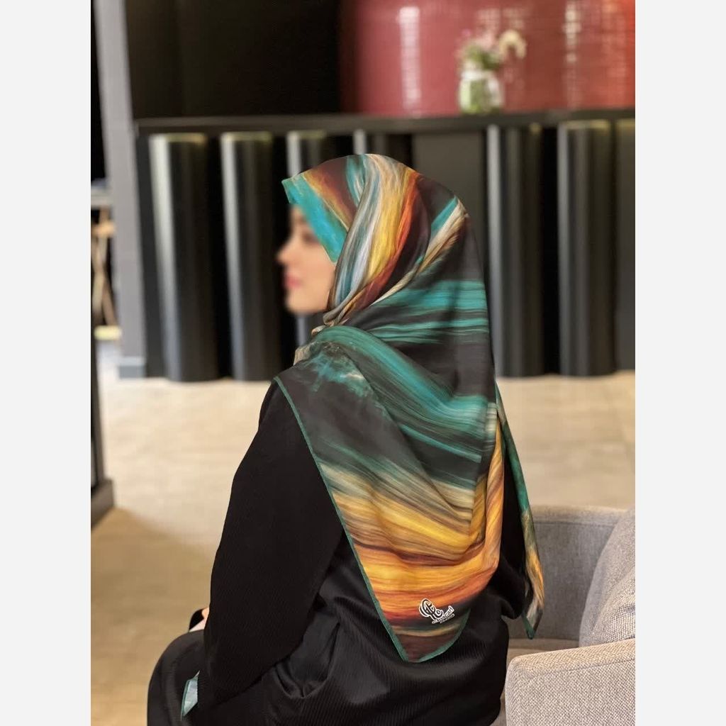خرید اینترنتی قیمت روسری نخی قواره 140 سی تو کد x308
