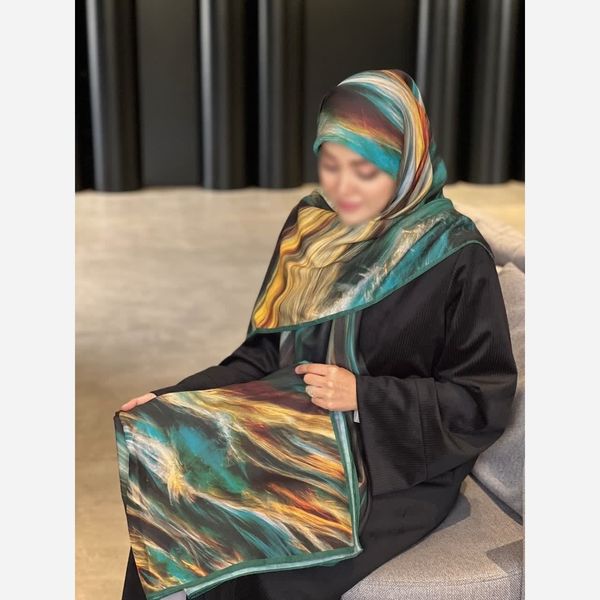 روسری نخی قواره 140 سی تو کد x308