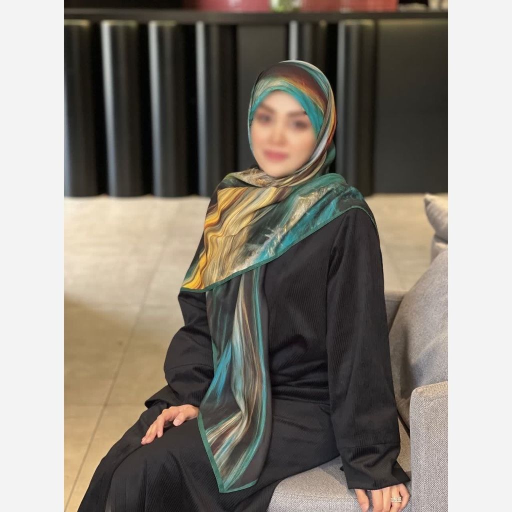 خرید اینترنتی قیمت روسری نخی قواره 140 سی تو کد x308