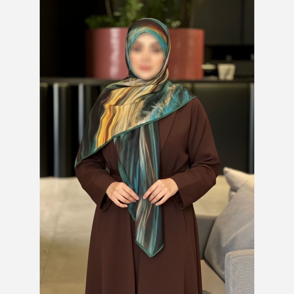 خرید اینترنتی قیمت روسری نخی قواره 140 سی تو کد x308