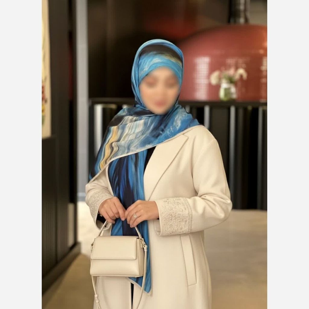 خرید اینترنتی قیمت روسری نخی قواره 140 سی تو کد x307