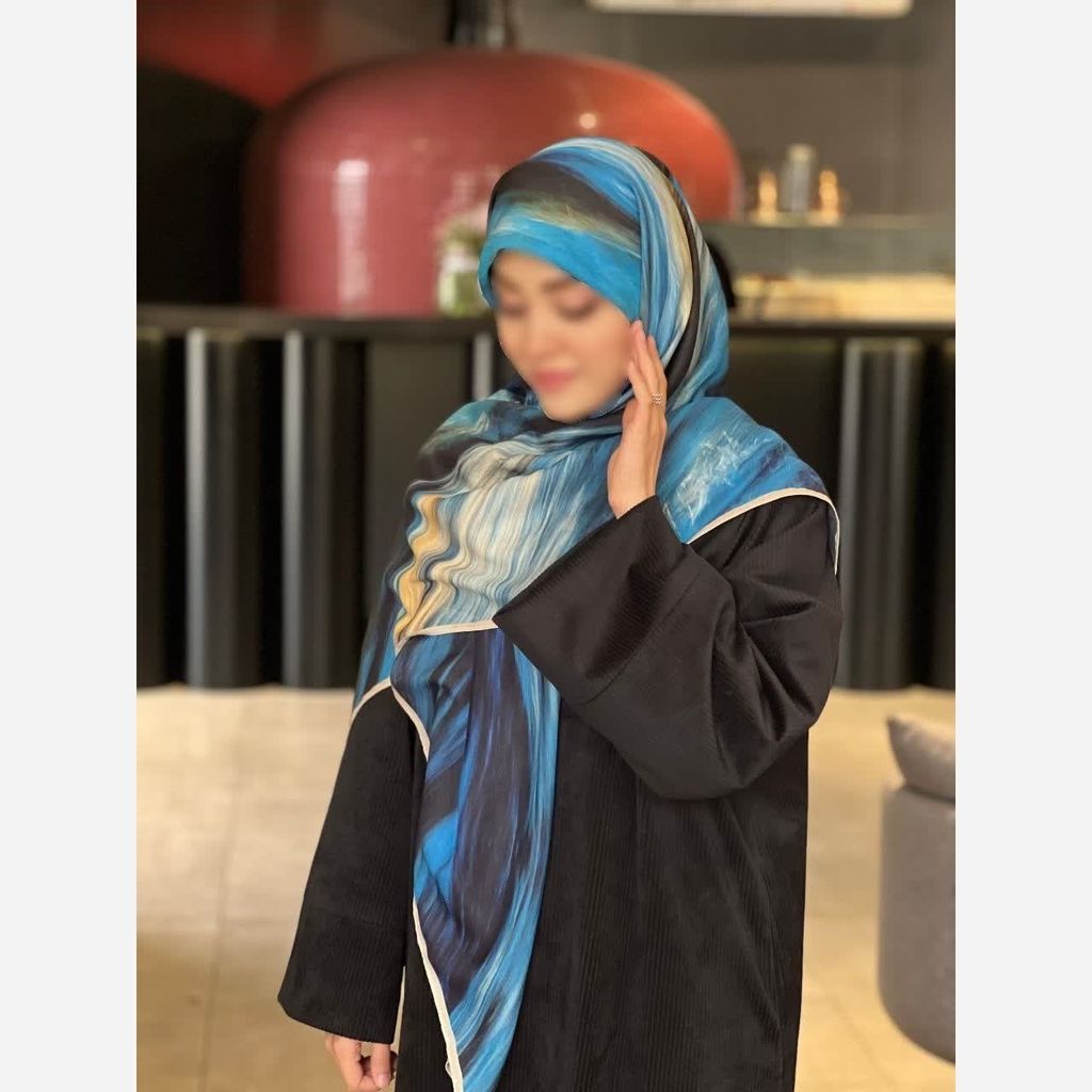 خرید اینترنتی قیمت روسری نخی قواره 140 سی تو کد x307