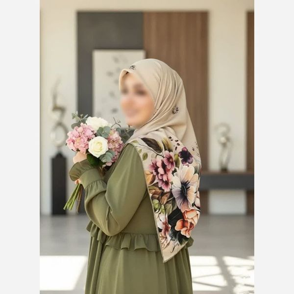روسری نخی قواره 140 سی تو کد 8