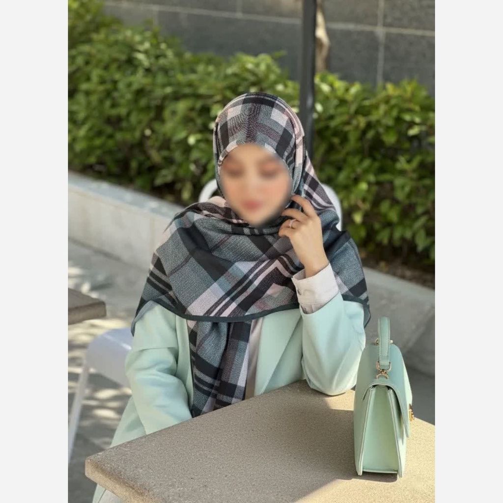 خرید اینترنتی قیمت روسری نخی قواره 140 سی تو کد 7