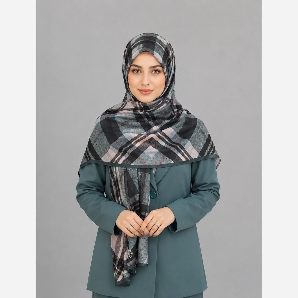 خرید اینترنتی قیمت روسری نخی قواره 140 سی تو کد 7