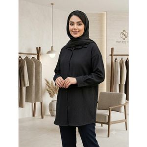 شومیز مشکی فری سایز از سایز 38 تا 44
