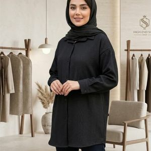 شومیز مشکی فری سایز از سایز 38 تا 44