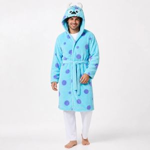 خرید آنلاین حوله پالتویی مدل سالیوان جنس تدی دو رو سایزبندی کامل کودک تا بزرگسال