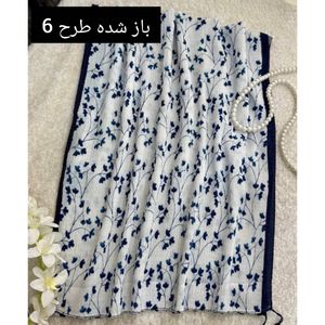 خرید اینترنتی شال نخ پلیسه طرحدار