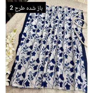مشخصات شال نخ پلیسه طرحدار
