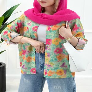 خرید اینترنتی قیمت شومیز مانتویی طرحدار آدلیا زنانه | تاتاتا