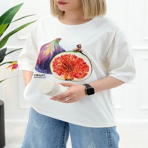 خرید اینترنتی قیمت تیشرت سفید تابستانه زنانه ترنم | تاتاتا
