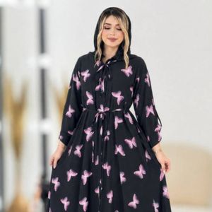 پیراهن ساحلی زنانه طرح پروانه