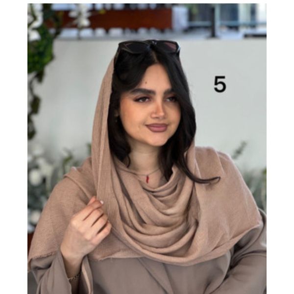 شال برشکا دور ریش ساده شیک و جذاب