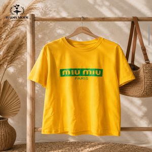 خرید اینترنتی قیمت تیشرت زنانه دخترانه نخ پنبه سایز بزرگmiu miu  فری سایز