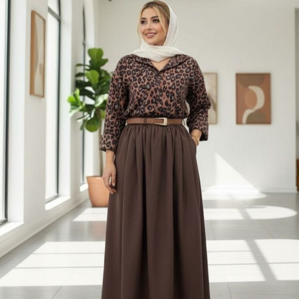 خرید اینترنتی سه تیکه پلنگی