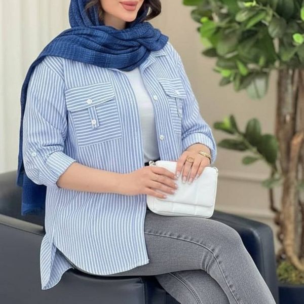 شومیز جیب صلیبی دیپلمات