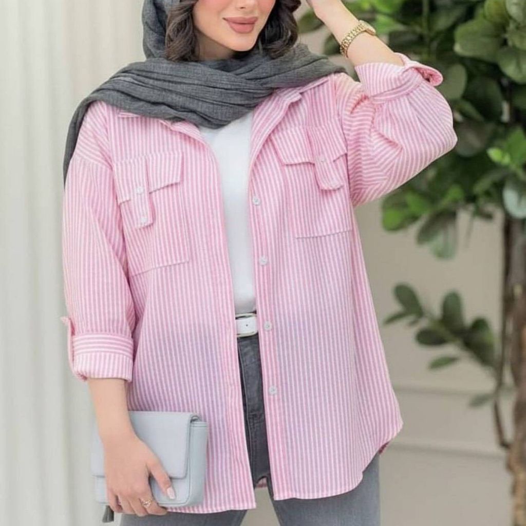 فروش اینترنتی شومیز جیب صلیبی دیپلمات