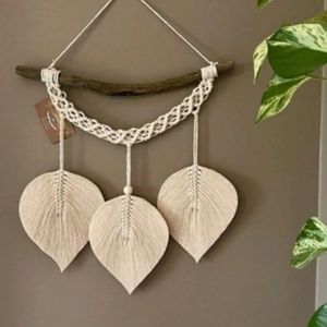 دیوارکوب برگ مکرومه بافی خاصپسند