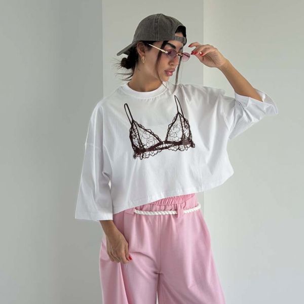 تیشرت نیم تنه BRA کد 180812
