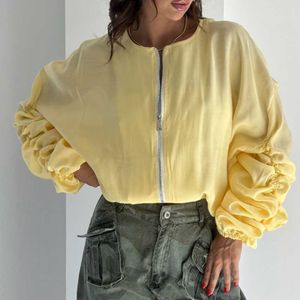 خرید اینترنتی شومیز چین دار کد 220725