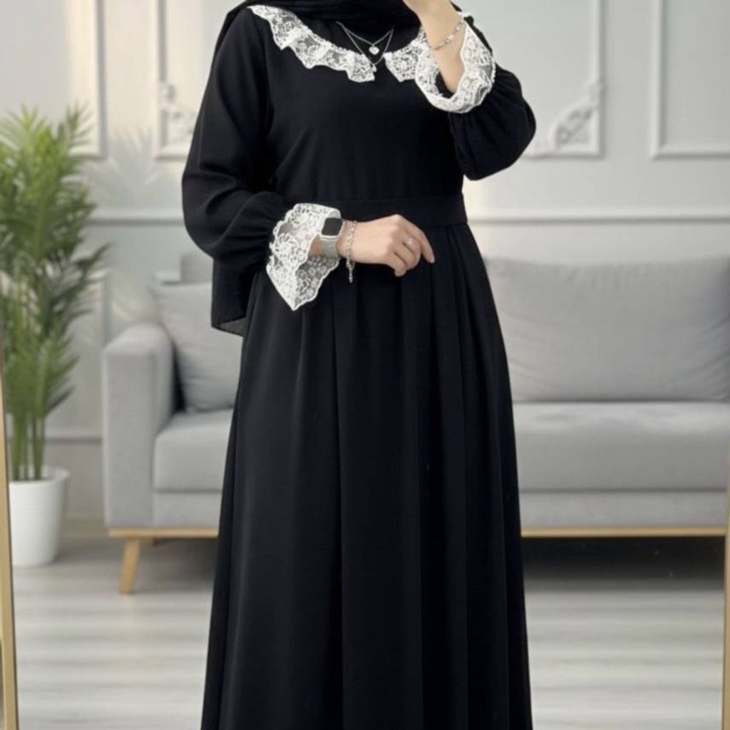 خرید آنلاین عبا یقه گیپور