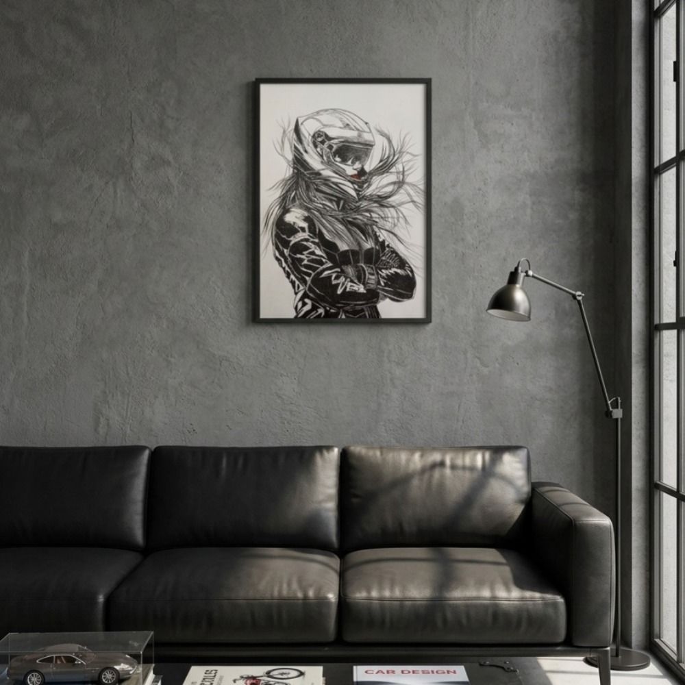 مشخصات تابلو نقاشی راید | 40×50 و 20×30 سانتی‌مترض