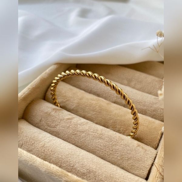 بنگل پیچ طنابی رنگ ثابت
