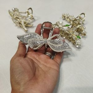 فروش اینترنتی کلیپس مجلسی طلایی فلزی رنگ ثابت