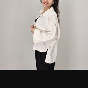 خرید آنلاین شومیز لینن زنانه پروانه🦋
