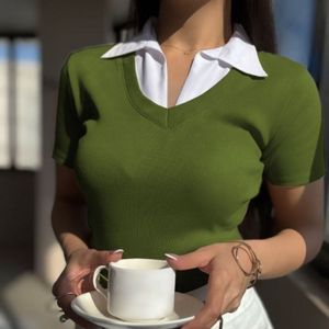 مشخصات تیشرت یقه سفید