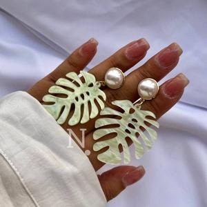 فروش اینترنتی گوشواره زنانه مدل هاوایی تابستونی رنگی