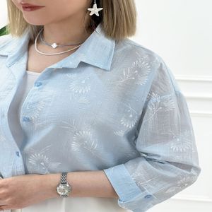 خرید اینترنتی قیمت شومیز مانتویی قاصدک زنانه | تاتاتا