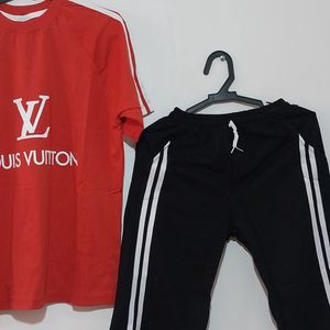 خرید انلاین ست تیشرت و شلوارک بچگانه LV