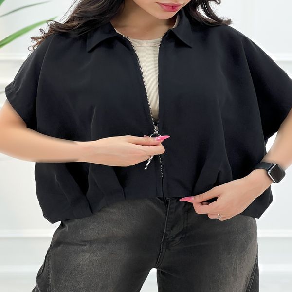 وست جلو زیپ دار مودال زنانه
