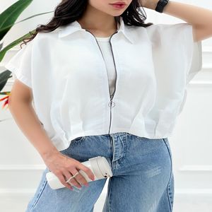 خرید اینترنتی قیمت وست جلو زیپ دار مودال زنانه | تاتاتا