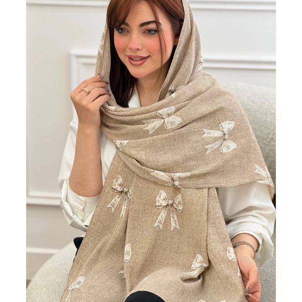 شال نخ برشکا لمه دار