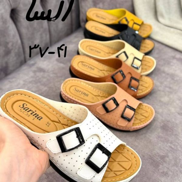 صندل طبی دمپایی طبی مدل السا