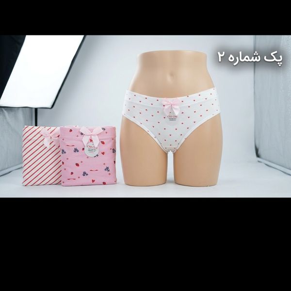 پک 3 عددی شورت زنانه و دخترانه  پینترستی