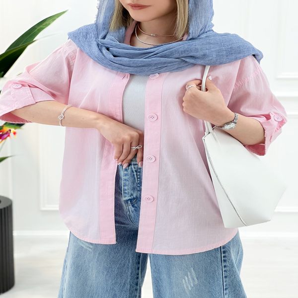 شومیز مانتو زنانه خنک لینن لنا - تاتاتا