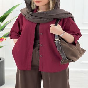 شومیز مانتو زنانه خنک لینن لنا - تاتاتا