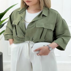 ست شومیز و تاپ زنانه تانیا - سبز - تاتاتا