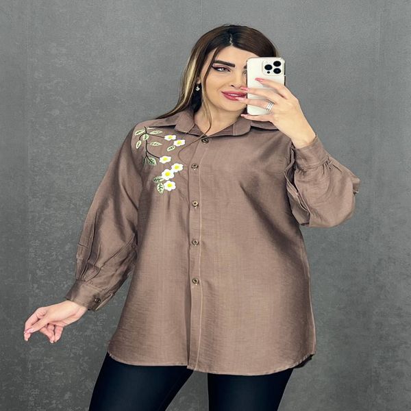 مانتو گلدوزی تابستانه