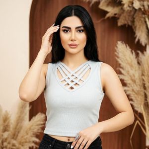 تاپ زنانه یقه حصیری کبریتی مناسب سایز 36 تا 44 با رنگ‌بندی متنوع | دلسامه