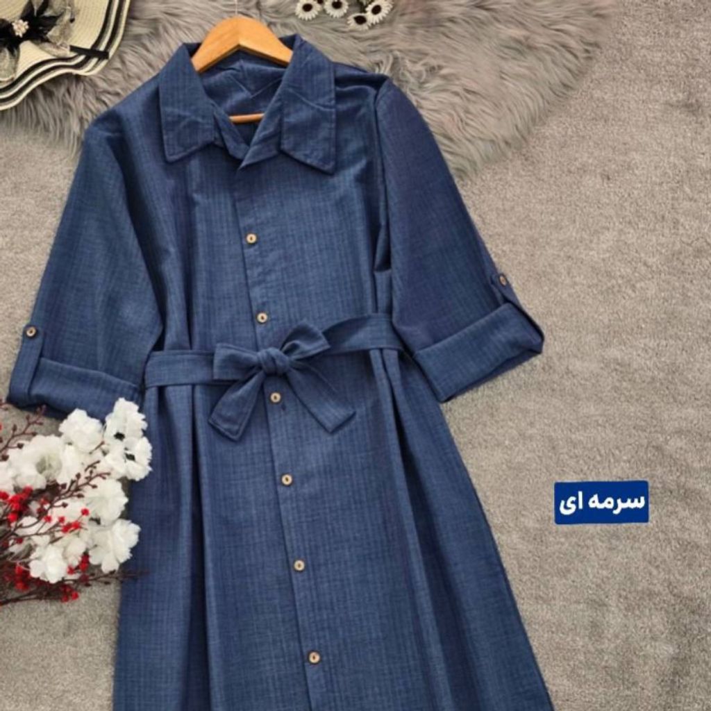خرید اینترنتی مانتو زنانه و دخترانه بلند طرح راحله
