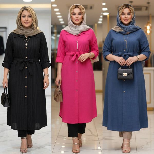مانتو زنانه و دخترانه بلند طرح راحله