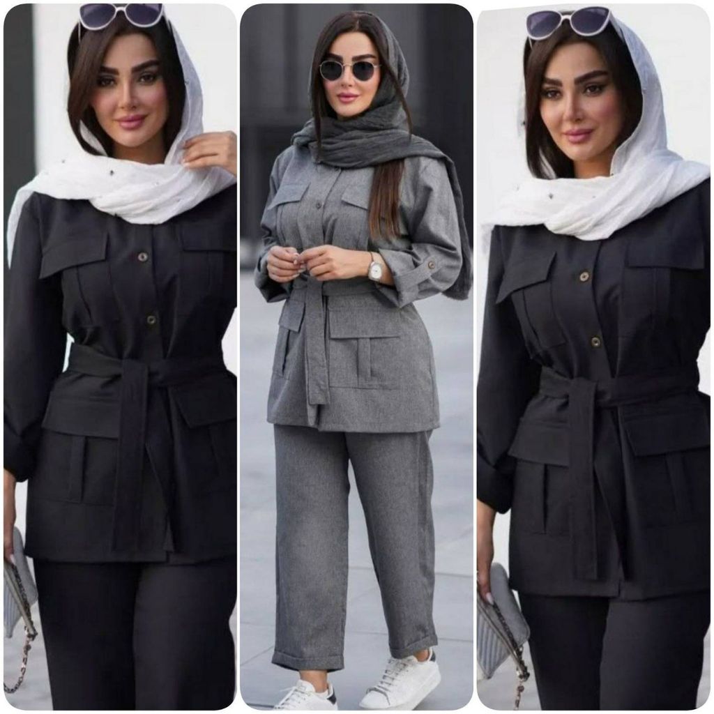 خرید انلاین مانتو وشلوار زنانه و دخترانه طرح کژال