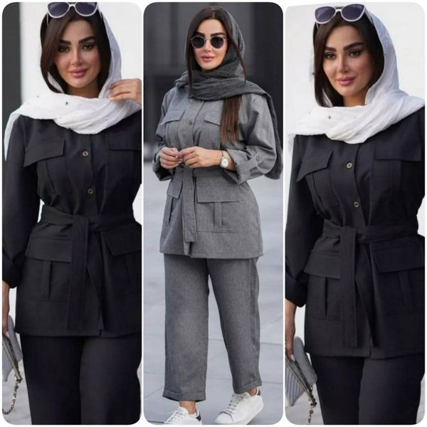 مانتو وشلوار زنانه و دخترانه طرح کژال