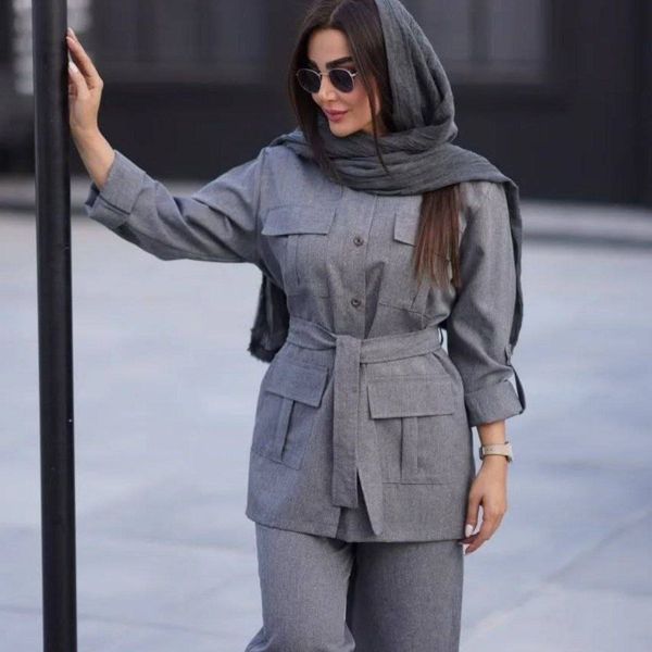مانتو وشلوار زنانه و دخترانه طرح کژال